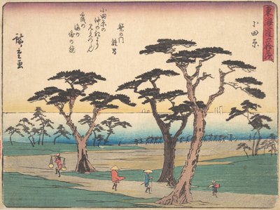 Odawara, c. 1838., c. 1838. de Ando Hiroshige