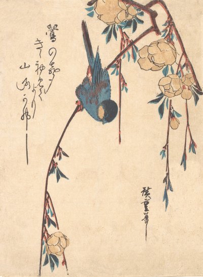 Chorando Cereja. de Ando Hiroshige