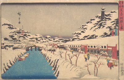 Paisagem de inverno, 1846., 1846. de Ando Hiroshige
