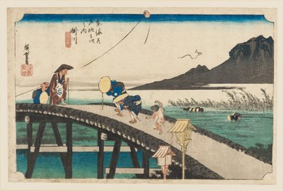 DBock p Hayashi t-Kakegawa Akihayama Embo, 1797-1858 de Ando Hiroshige