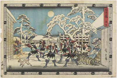 Lei 5 de Ando or Utagawa Hiroshige