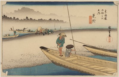 Rio Tenryu de Ando or Utagawa Hiroshige