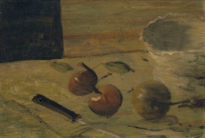Fruta e talheres de Andre Derain
