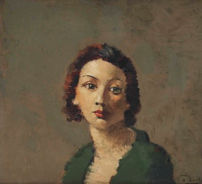 A ruiva com o corpete verde de Andre Derain