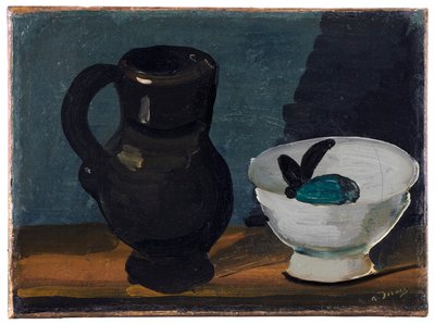 Natureza morta com jarro e taça de Andre Derain