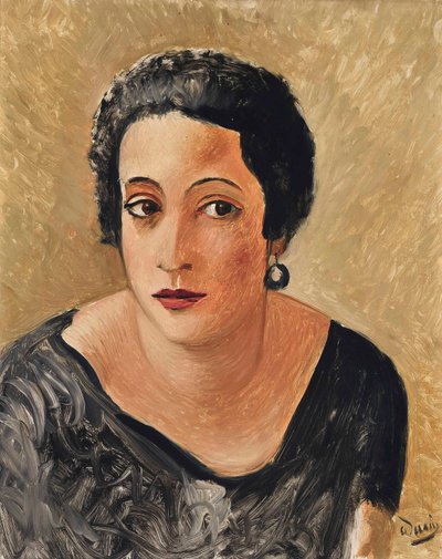 Retrato de Madame Francis Carco de Andre Derain