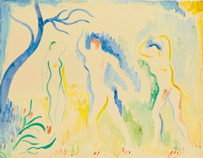 Três banhistas de Andre Derain
