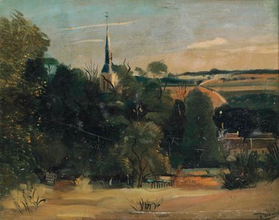 Vista de Donnemarie-en-Montois de Andre Derain