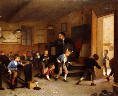 Enquanto o professor dorme, de André Henri Dargelas