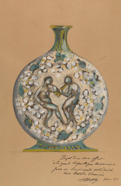 Jarra com figuras dançantes de André Metthey
