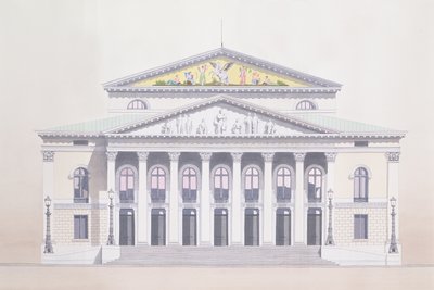 Ópera Estatal da Baviera, Munique, Alemanha de Andras Kaldor