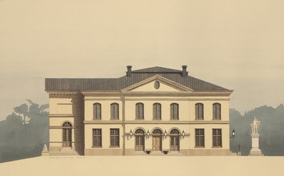 Court Theatre, Drottningholm, Estocolmo, Suécia de Andras Kaldor