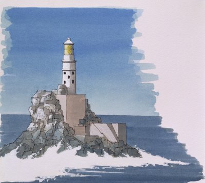 Farol de Fastnet Rock, Irlanda de Andras Kaldor