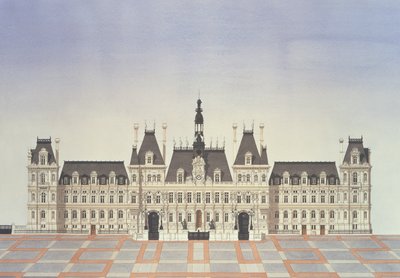 Hotel de Ville, Paris de Andras Kaldor
