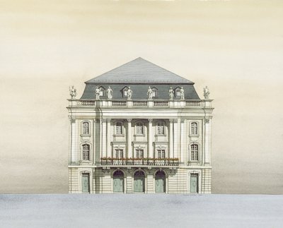 Ópera Margravial, Bayreuth, Alemanha de Andras Kaldor