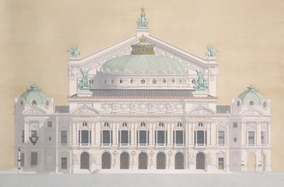 Ópera Garnier, Paris, França de Andras Kaldor