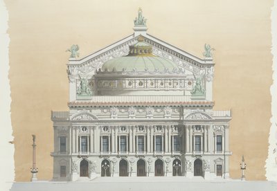 Ópera Garnier, Paris, França de Andras Kaldor