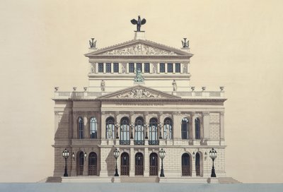 Casa da Ópera, Frankfurt, Alemanha de Andras Kaldor