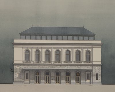 Teatro Comunale, Florença, Itália de Andras Kaldor