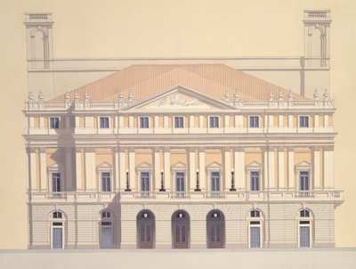 Teatro alla Scala, Milão, Itália de Andras Kaldor