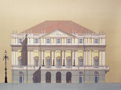Teatro alla Scala, Milão, Itália de Andras Kaldor