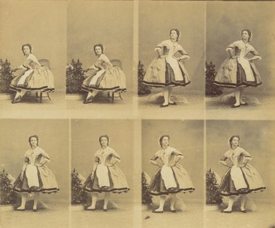 A Mlle Schliger, maio-agosto de 1861. de Andre Adolphe Eugene Disderi