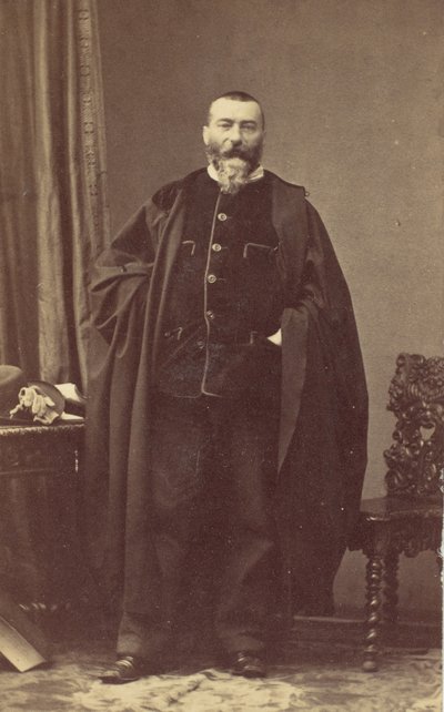 Alphonse Karr, década de 1850. de Andre Adolphe Eugene Disderi