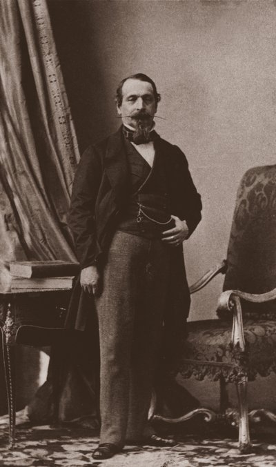 Imperador Napoleão III, c.1860 de Andre Adolphe Eugene Disderi