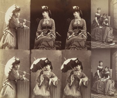 Gabrielle, M. Gutierrez de Estrada, 1867. de Andre Adolphe Eugene Disderi