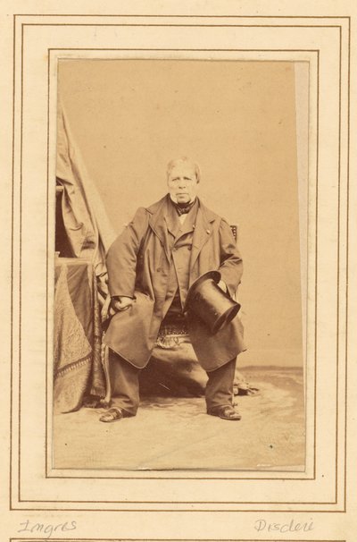 [Jean Auguste Dominique] Ingres (1780 - 1867) de Andre Adolphe Eugene Disderi