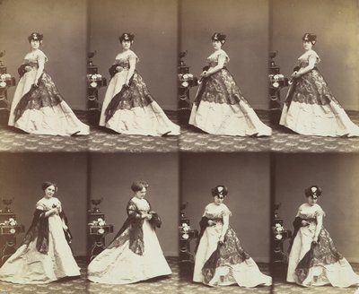 Louise Abigdon, 1866. de Andre Adolphe Eugene Disderi