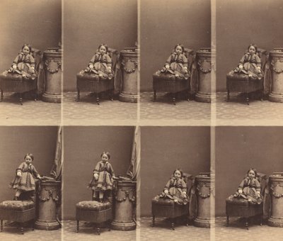 Mademoiselle Trachier, c. 1860. de Andre Adolphe Eugene Disderi