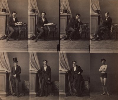 Príncipe Lobkowitz, 1858. de Andre Adolphe Eugene Disderi