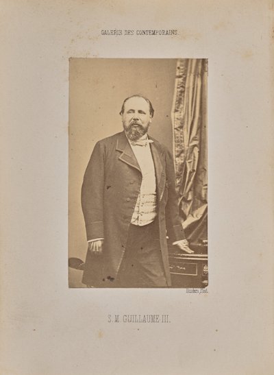 Sua Majestade Guilherme III de Andre Adolphe Eugene Disderi