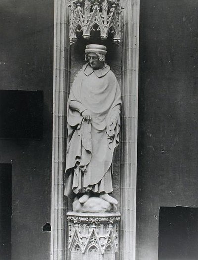 Cópia de uma estátua de Jean Bureau, Sire of the River de Andre Beauneveu
