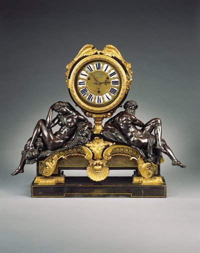 Clock d "Époque Regence de Andre Charles Boulle