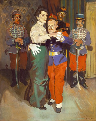 No Baile de Suresnes de Andre Derain