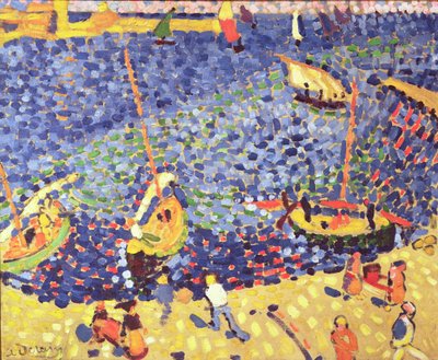 Barcos em Collioure de Andre Derain