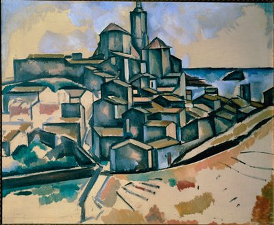 Cadaques Pintura de André Derain (1880-1954) 1910 Praga, Galeria Nacional de Andre Derain