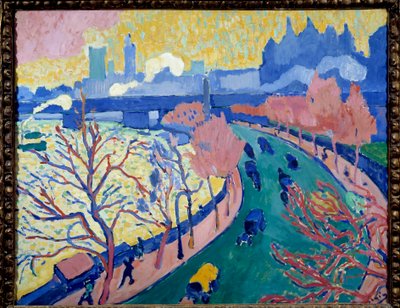 Ponte de Charing Cross, Londres de Andre Derain