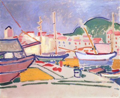 Porto, c.1905 (óleo sobre tela) de Andre Derain