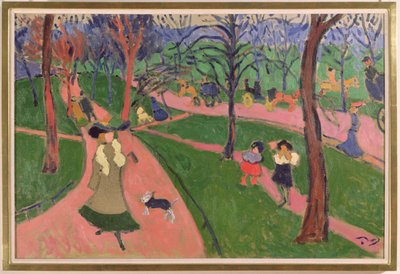 Hyde Park, c.1906 (óleo sobre tela) de Andre Derain