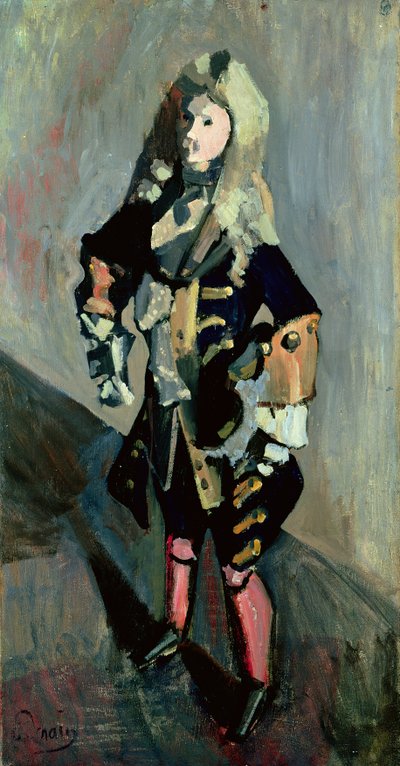 Luís XIV (1638-1715) Traje, c.1903 (óleo sobre tela) de Andre Derain