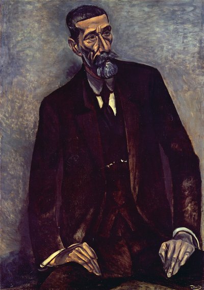 Retrato de Francesco Iturrino (1864-1924), artista de Andre Derain