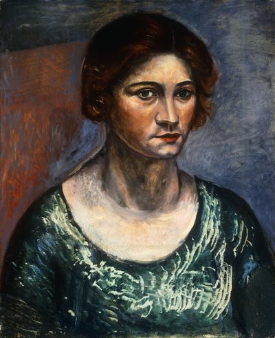 Retrato de uma mulher; Portrait de Femme de Andre Derain