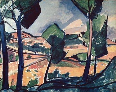 Paisagem provençal de Andre Derain