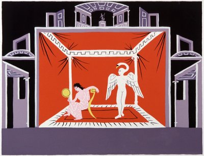 Religião. Mitologia grega. Leda e o cisne de Andre Derain