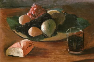 Natureza morta com um copo de vinho de Andre Derain