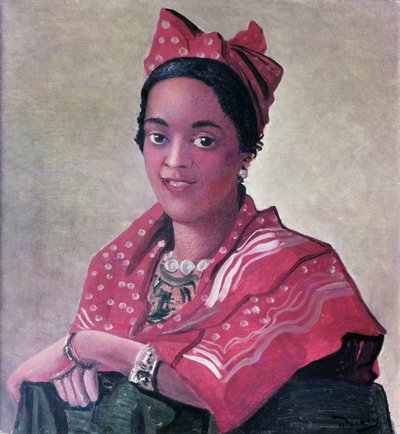 A rapariga da Martinica (óleo sobre tela) de Andre Derain