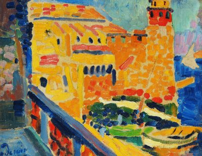 O farol de Collioure de Andre Derain